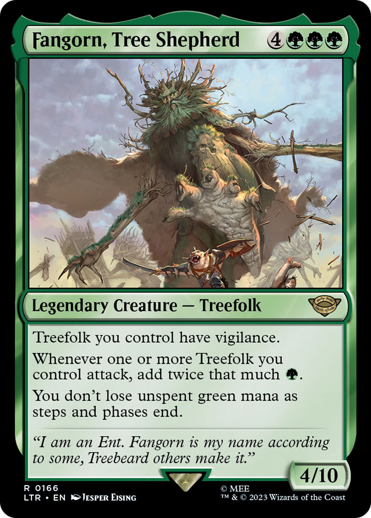 Fangorn, Tree Shepherd (LTR-166) - The Lord of the Rings: Tales of Middle-earth - Premium MTG Single from Wizards of the Coast - Just $0.08! Shop now at Game Crave Tournament Store