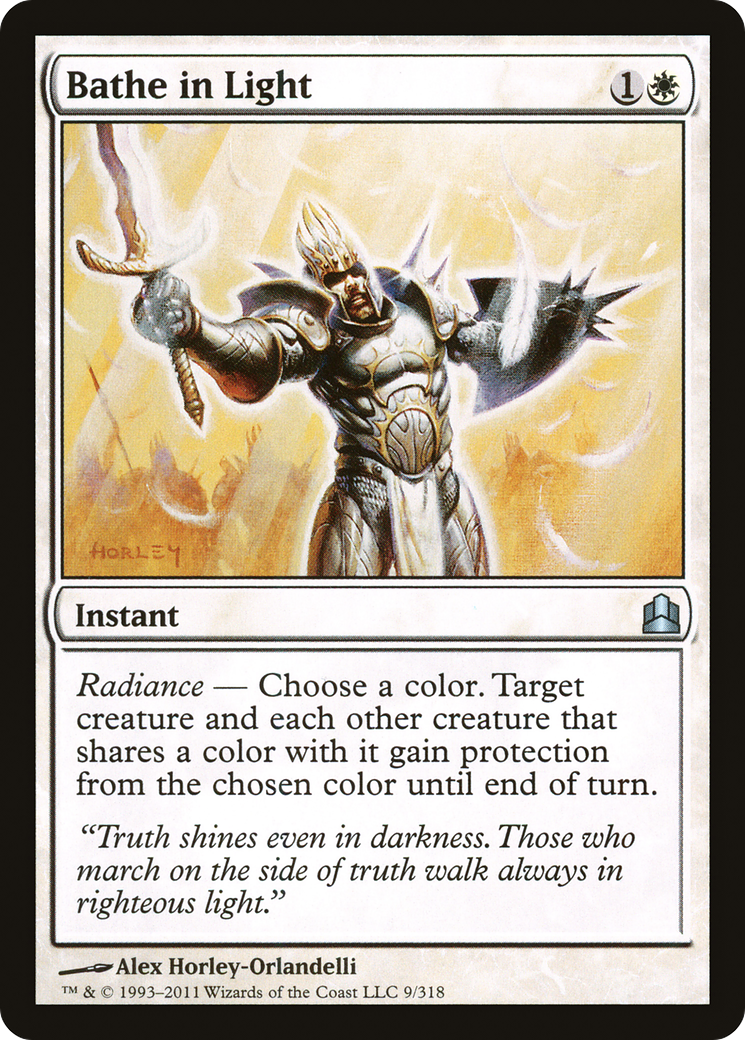 Bathe in Light (CMD-009) - Commander 2011 - Premium MTG Single from Wizards of the Coast - Just $0.33! Shop now at Game Crave Tournament Store