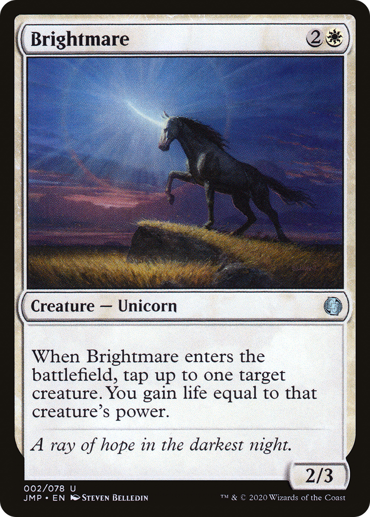 Brightmare (JMP-002) - Jumpstart - Premium MTG Single from Wizards of the Coast - Just $0.08! Shop now at Game Crave Tournament Store