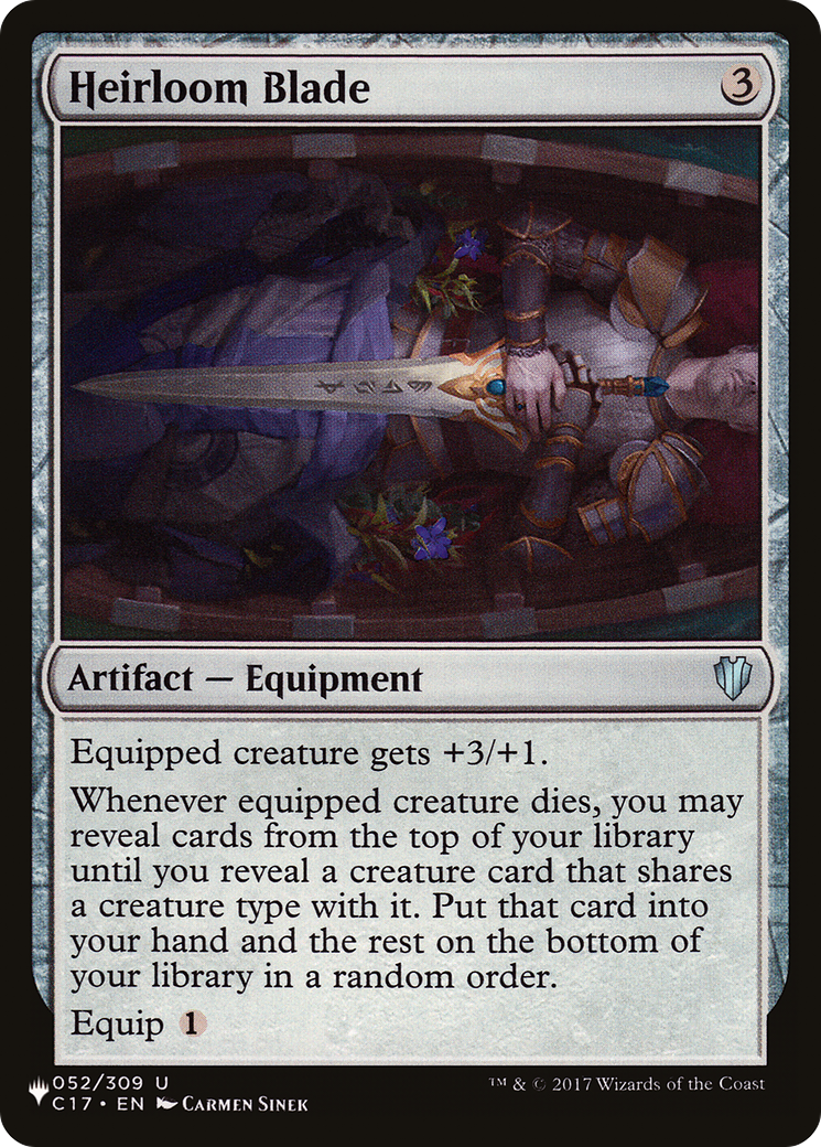 Heirloom Blade (PAGL-037) - Angels: They're Just Like Us but Cooler and with Wings - Premium MTG Single from Wizards of the Coast - Just $0.08! Shop now at Game Crave Tournament Store