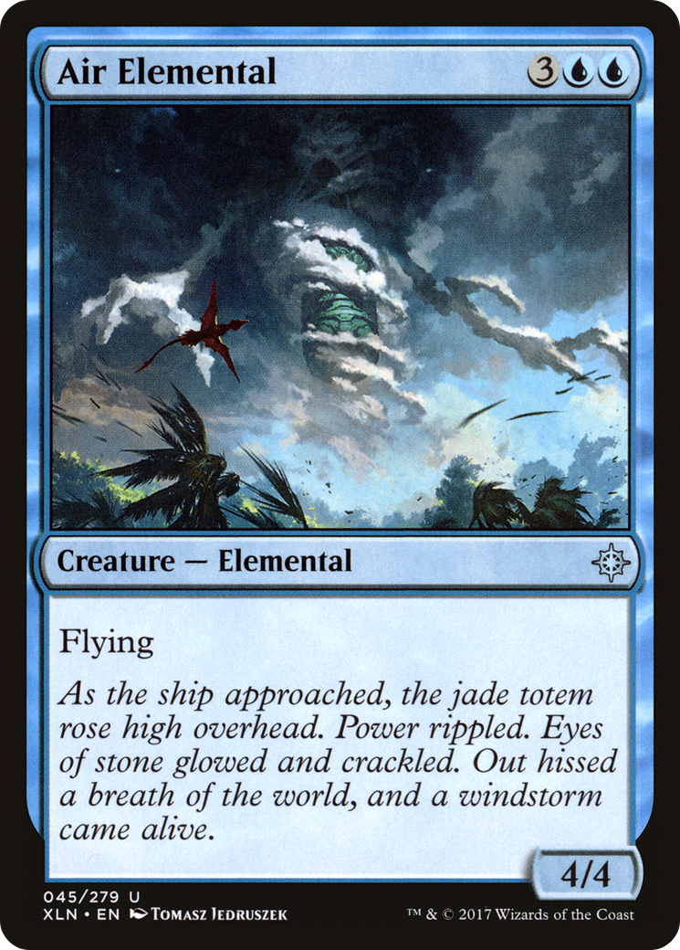 Air Elemental (XLN-045) - Ixalan - Premium MTG Single from Wizards of the Coast - Just $0.08! Shop now at Game Crave Tournament Store