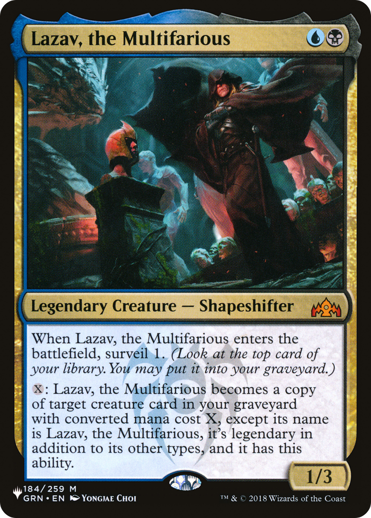 Lazav, the Multifarious (PLIST-216) - The List - Premium MTG Single from Wizards of the Coast - Just $0.13! Shop now at Game Crave Tournament Store