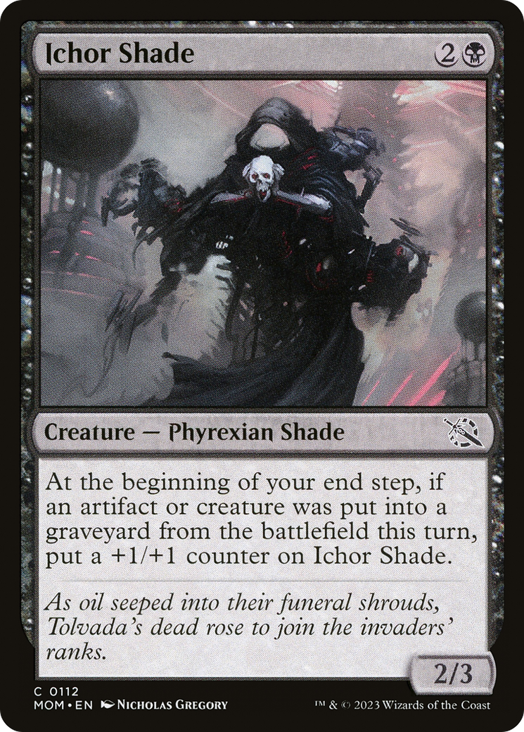 Ichor Shade (MOM-112) - March of the Machine - Premium MTG Single from Wizards of the Coast - Just $0.08! Shop now at Game Crave Tournament Store