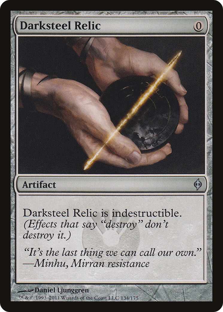 Darksteel Relic (NPH-134) - New Phyrexia Foil - Premium MTG Single from Wizards of the Coast - Just $2.08! Shop now at Game Crave Tournament Store