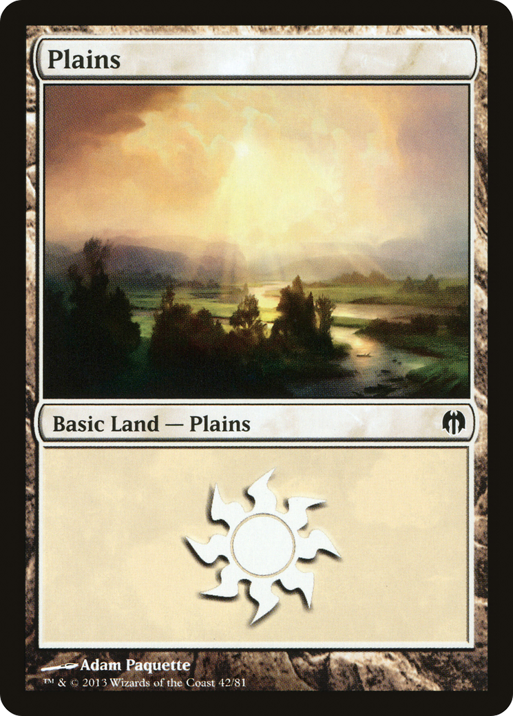Plains (DDL-042) - Duel Decks: Heroes vs. Monsters - Premium MTG Single from Wizards of the Coast - Just $0.08! Shop now at Game Crave Tournament Store