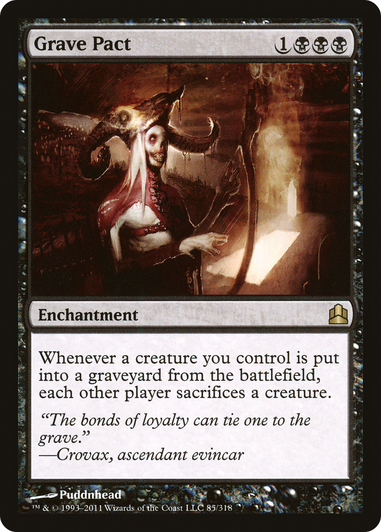Grave Pact (CMD-085) - Commander 2011 - Premium MTG Single from Wizards of the Coast - Just $3.49! Shop now at Game Crave Tournament Store