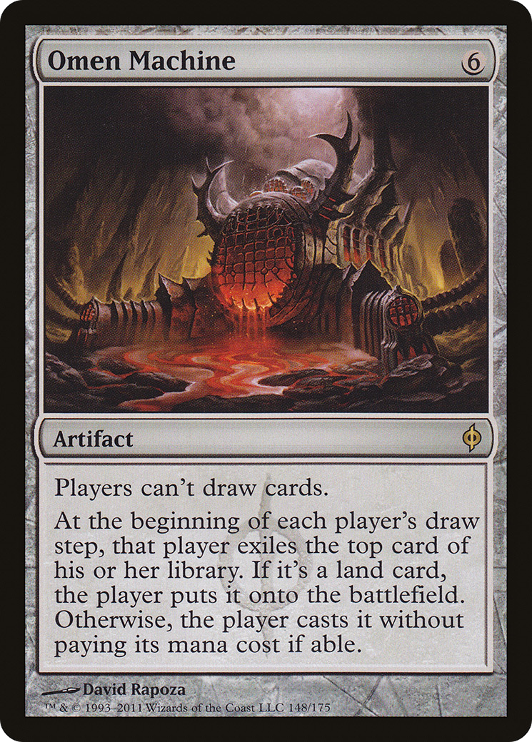 Omen Machine (NPH-148) - New Phyrexia - Premium MTG Single from Wizards of the Coast - Just $0.86! Shop now at Game Crave Tournament Store