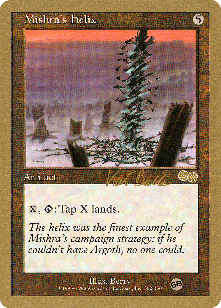 Mishra's Helix (WC99-KB302SB) - World Championship Decks 1999 - Premium MTG Single from Wizards of the Coast - Just $0.08! Shop now at Game Crave Tournament Store