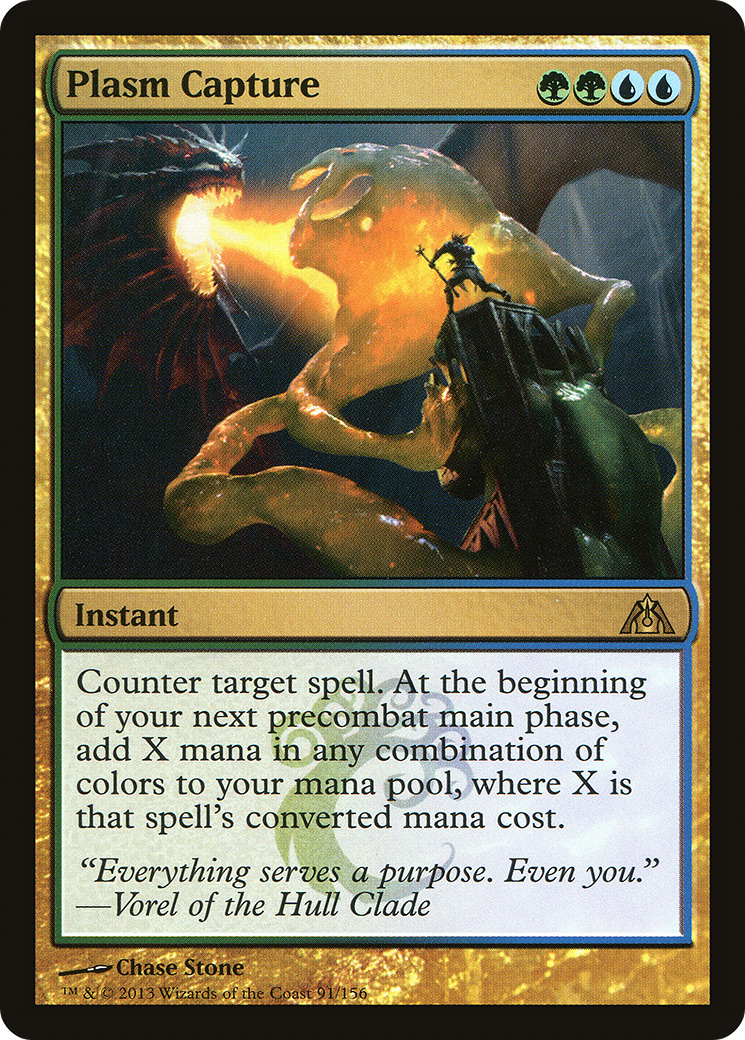 Plasm Capture (DGM-091) - Dragon's Maze Foil - Premium MTG Single from Wizards of the Coast - Just $1.33! Shop now at Game Crave Tournament Store