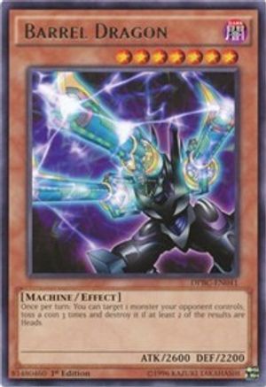 Barrel Dragon (DPBC-EN041) - Duelist Pack: Battle City 1st Edition - Premium Yugioh Single from Konami - Just $0.26! Shop now at Game Crave Tournament Store