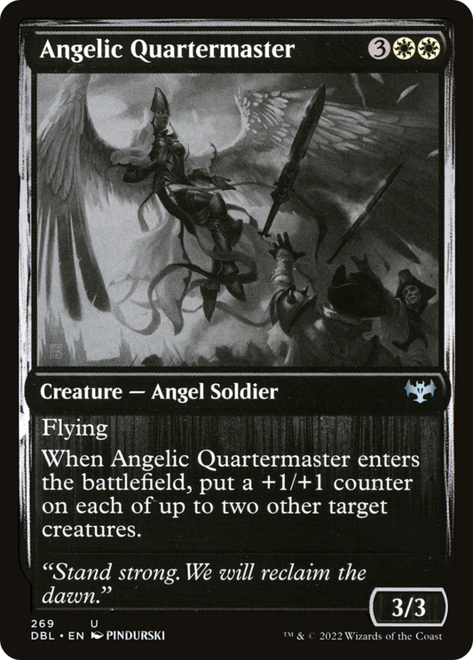 Angelic Quartermaster (DBL-269) - Innistrad: Double Feature - Premium MTG Single from Wizards of the Coast - Just $0.08! Shop now at Game Crave Tournament Store