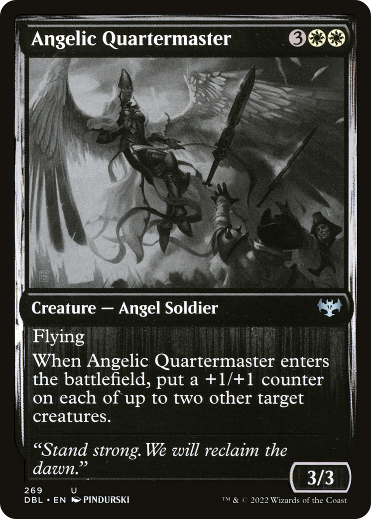 Angelic Quartermaster (DBL-269) - Innistrad: Double Feature Foil - Premium MTG Single from Wizards of the Coast - Just $0.17! Shop now at Game Crave Tournament Store
