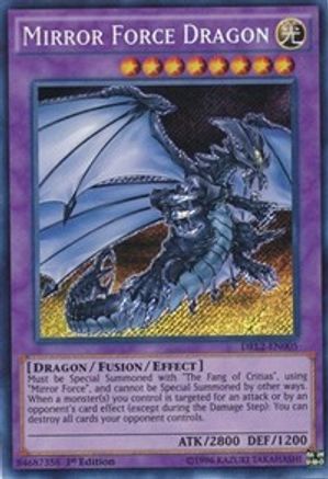 Mirror Force Dragon (DRL2-EN005) - Dragons of Legend 2 1st Edition - Premium Yugioh Single from Konami - Just $4.61! Shop now at Game Crave Tournament Store