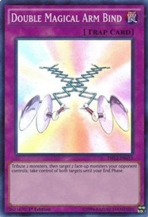 Double Magical Arm Bind (DRL2-EN015) - Dragons of Legend 2 1st Edition - Premium Yugioh Single from Konami - Just $0.25! Shop now at Game Crave Tournament Store