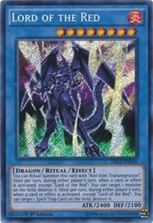 Lord of the Red (DRL2-EN016) - Dragons of Legend 2 1st Edition - Premium Yugioh Single from Konami - Just $0.23! Shop now at Game Crave Tournament Store