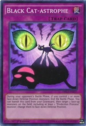Black Cat-astrophe (DRL2-EN037) - Dragons of Legend 2 1st Edition - Premium Yugioh Single from Konami - Just $0.25! Shop now at Game Crave Tournament Store