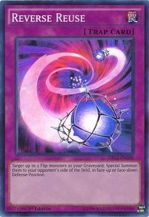 Reverse Reuse (DRL2-EN038) - Dragons of Legend 2 1st Edition - Premium Yugioh Single from Konami - Just $0.25! Shop now at Game Crave Tournament Store