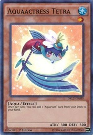 Aquaactress Tetra (DRL2-EN039) - Dragons of Legend 2 1st Edition - Premium Yugioh Single from Konami - Just $0.25! Shop now at Game Crave Tournament Store