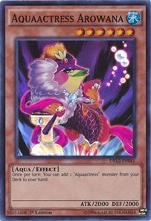 Aquaactress Arowana (DRL2-EN041) - Dragons of Legend 2 1st Edition - Premium Yugioh Single from Konami - Just $0.25! Shop now at Game Crave Tournament Store