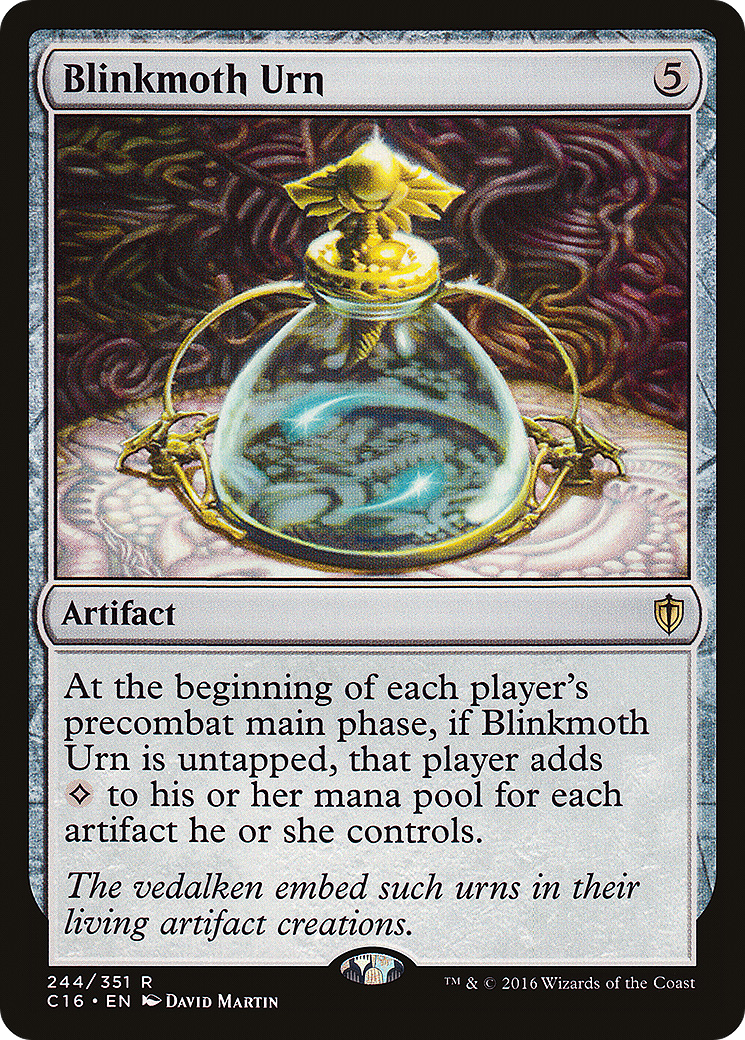 Blinkmoth Urn (C16-244) - Commander 2016 - Premium MTG Single from Wizards of the Coast - Just $0.32! Shop now at Game Crave Tournament Store