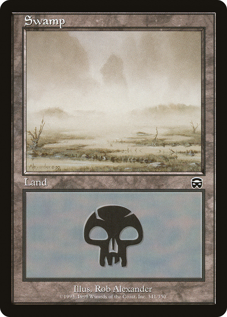 Swamp (MMQ-341) - Mercadian Masques Foil - Premium MTG Single from Wizards of the Coast - Just $0.45! Shop now at Game Crave Tournament Store