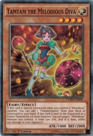 Tamtam the Melodious Diva (CORE-EN009) - Clash of Rebellions Unlimited - Premium Yugioh Single from Konami - Just $0.26! Shop now at Game Crave Tournament Store