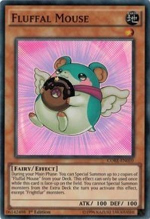 Fluffal Mouse (CORE-EN010) - Clash of Rebellions Unlimited - Premium Yugioh Single from Konami - Just $0.38! Shop now at Game Crave Tournament Store