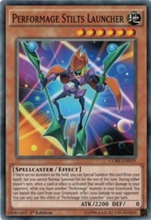 Performage Stilts Launcher (CORE-EN019) - Clash of Rebellions Unlimited - Premium Yugioh Single from Konami - Just $0.25! Shop now at Game Crave Tournament Store