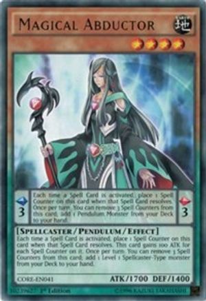 Magical Abductor (CORE-EN041) - Clash of Rebellions 1st Edition - Premium Yugioh Single from Konami - Just $0.25! Shop now at Game Crave Tournament Store