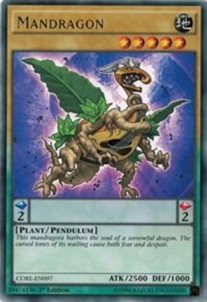 Mandragon (CORE-EN097) - Clash of Rebellions 1st Edition - Premium Yugioh Single from Konami - Just $0.25! Shop now at Game Crave Tournament Store