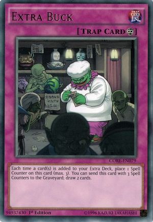 Extra Buck (CORE-EN079) - Clash of Rebellions 1st Edition - Premium Yugioh Single from Konami - Just $0.25! Shop now at Game Crave Tournament Store