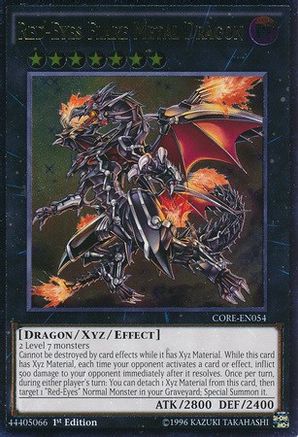 Red-Eyes Flare Metal Dragon (UTR) (CORE-EN054) - Clash of Rebellions 1st Edition - Premium Yugioh Single from Konami - Just $17.39! Shop now at Game Crave Tournament Store