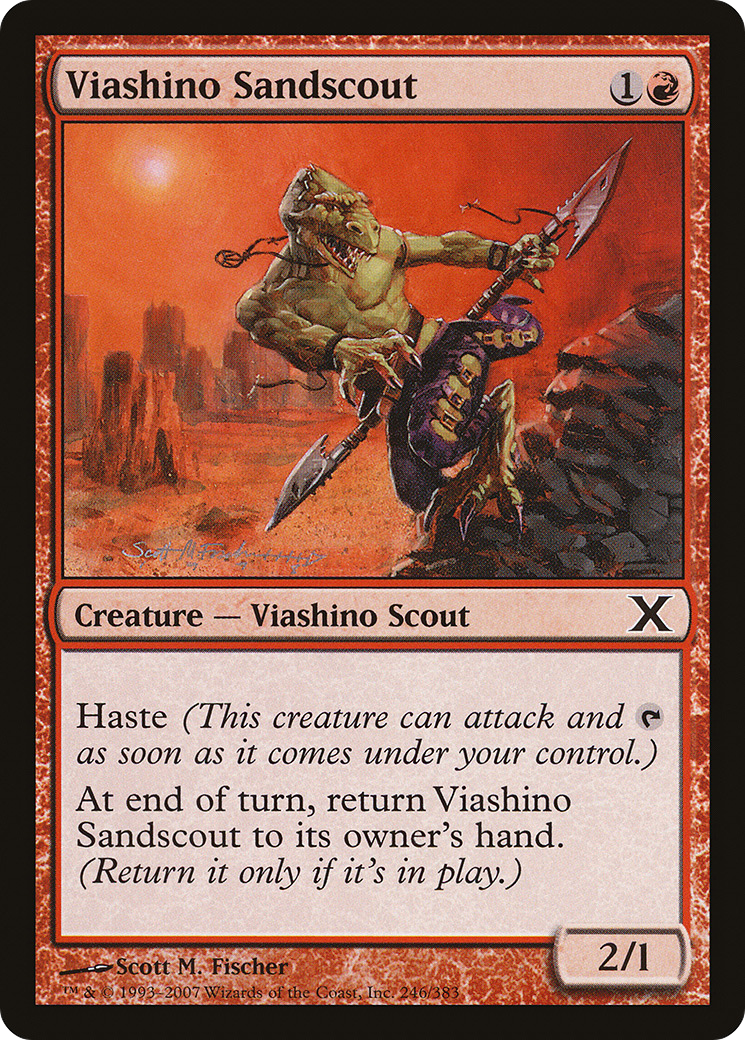 Viashino Sandscout (10E-246) - Tenth Edition - Premium MTG Single from Wizards of the Coast - Just $0.25! Shop now at Game Crave Tournament Store