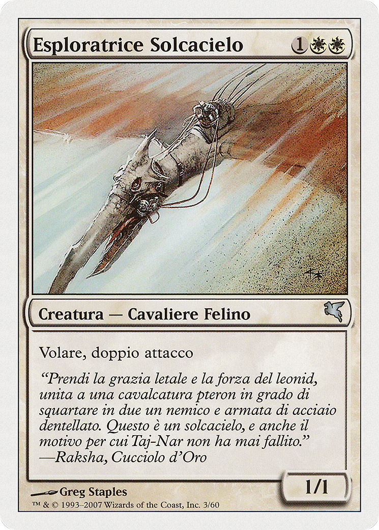 Skyhunter Skirmisher (PSAL-0L3) - Salvat 2005 - Premium MTG Single from Wizards of the Coast - Just $0! Shop now at Game Crave Tournament Store