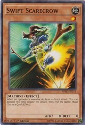 Swift Scarecrow (SDSE-EN016) - Structure Deck: Synchron Extreme 1st Edition - Premium Yugioh Single from Konami - Just $0.26! Shop now at Game Crave Tournament Store