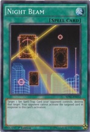 Night Beam (SDSE-EN032) - Structure Deck: Synchron Extreme 1st Edition - Premium Yugioh Single from Konami - Just $0.26! Shop now at Game Crave Tournament Store