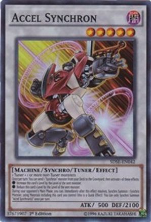 Accel Synchron (SDSE-EN042) - Structure Deck: Synchron Extreme 1st Edition - Premium Yugioh Single from Konami - Just $0.54! Shop now at Game Crave Tournament Store