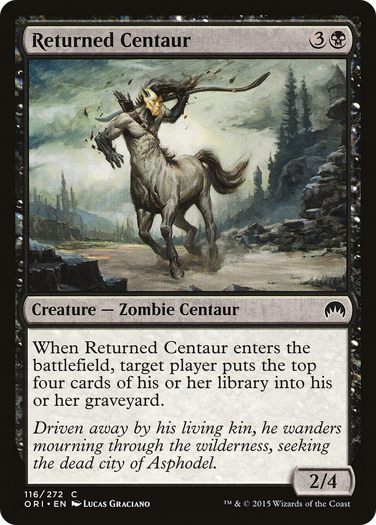 Returned Centaur (ORI-116) - Magic Origins Foil - Premium MTG Single from Wizards of the Coast - Just $0.25! Shop now at Game Crave Tournament Store