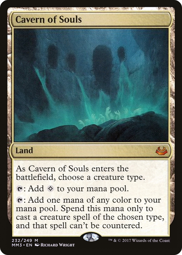 Cavern of Souls (MM3-232) - Modern Masters 2017 - Premium MTG Single from Wizards of the Coast - Just $31.58! Shop now at Game Crave Tournament Store
