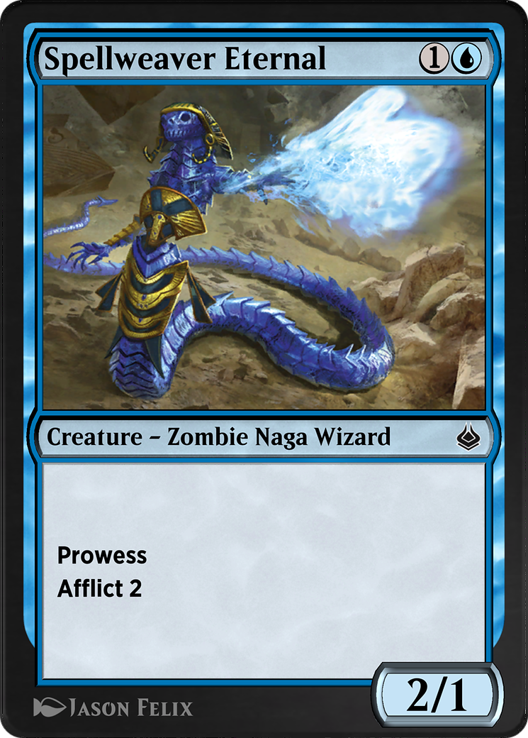 Spellweaver Eternal (AKR-080) - Amonkhet Remastered - Premium MTG Single from Wizards of the Coast - Just $0! Shop now at Game Crave Tournament Store
