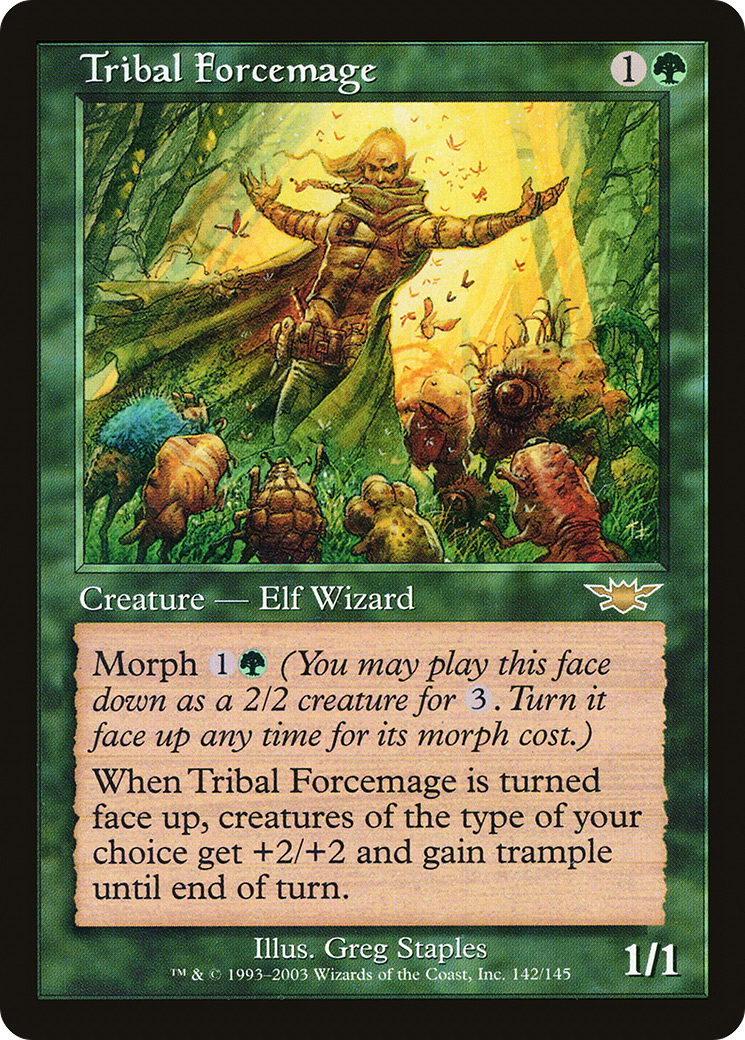 Tribal Forcemage (LGN-142) - Legions Foil - Premium MTG Single from Wizards of the Coast - Just $2.02! Shop now at Game Crave Tournament Store
