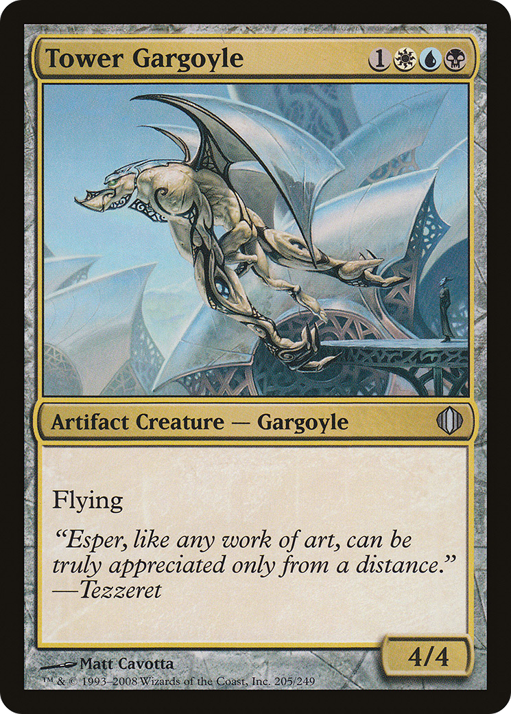 Tower Gargoyle (ALA-205) - Shards of Alara Foil - Premium MTG Single from Wizards of the Coast - Just $0.08! Shop now at Game Crave Tournament Store