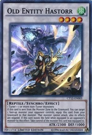 Old Entity Hastorr (CT12-EN005) - 2015 Mega-Tins Limited - Premium Yugioh Single from Konami - Just $0.44! Shop now at Game Crave Tournament Store