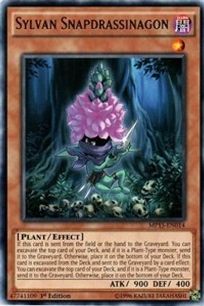 Sylvan Snapdrassinagon (MP15-EN014) - 2015 Mega-Tins Mega Pack 1st Edition - Premium Yugioh Single from Konami - Just $0.25! Shop now at Game Crave Tournament Store