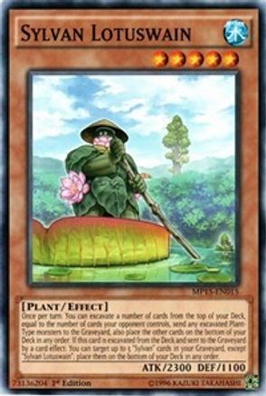 Sylvan Lotuswain (MP15-EN015) - 2015 Mega-Tins Mega Pack 1st Edition - Premium Yugioh Single from Konami - Just $0.25! Shop now at Game Crave Tournament Store