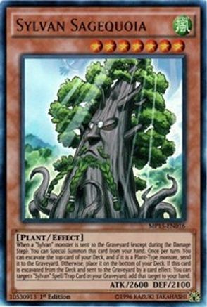 Sylvan Sagequoia (MP15-EN016) - 2015 Mega-Tins Mega Pack 1st Edition - Premium Yugioh Single from Konami - Just $0.52! Shop now at Game Crave Tournament Store
