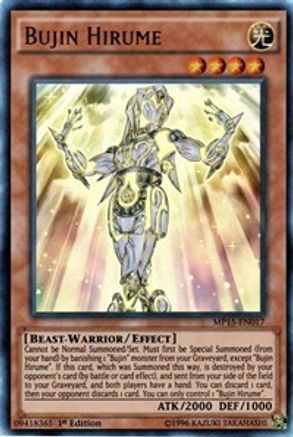 Bujin Hirume (MP15-EN017) - 2015 Mega-Tins Mega Pack 1st Edition - Premium Yugioh Single from Konami - Just $4.20! Shop now at Game Crave Tournament Store