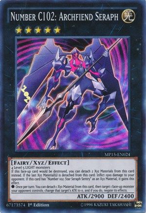 Number C102: Archfiend Seraph (MP15-EN024) - 2015 Mega-Tins Mega Pack 1st Edition - Premium Yugioh Single from Konami - Just $4.34! Shop now at Game Crave Tournament Store