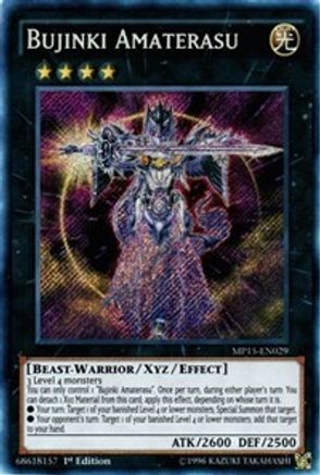 Bujinki Amaterasu (MP15-EN029) - 2015 Mega-Tins Mega Pack 1st Edition - Premium Yugioh Single from Konami - Just $0.34! Shop now at Game Crave Tournament Store