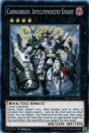 Cairngorgon, Antiluminescent Knight (MP15-EN030) - 2015 Mega-Tins Mega Pack 1st Edition - Premium Yugioh Single from Konami - Just $0.90! Shop now at Game Crave Tournament Store